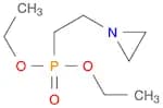 Phosphonic acid, P-[2-(1-aziridinyl)ethyl]-, diethyl ester