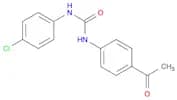 Urea, N-(4-acetylphenyl)-N'-(4-chlorophenyl)-