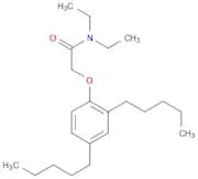 Acetamide, 2-(2,4-dipentylphenoxy)-N,N-diethyl-