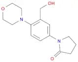 2-Pyrrolidinone, 1-[3-(hydroxymethyl)-4-(4-morpholinyl)phenyl]-