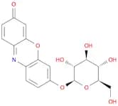 3H-Phenoxazin-3-one, 7-(β-D-glucopyranosyloxy)-