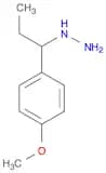Hydrazine, [1-(4-methoxyphenyl)propyl]-
