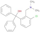 Benzenemethanol, 3-chloro-2-[(dimethylamino)methyl]-α,α-diphenyl-