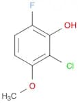 Phenol, 2-chloro-6-fluoro-3-methoxy-