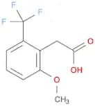 Benzeneacetic acid, 2-methoxy-6-(trifluoromethyl)-