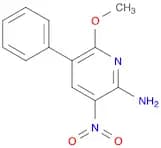 2-Pyridinamine, 6-methoxy-3-nitro-5-phenyl-