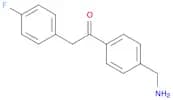 Ethanone, 1-[4-(aminomethyl)phenyl]-2-(4-fluorophenyl)-
