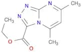 1,2,4-Triazolo[4,3-a]pyrimidine-3-carboxylic acid, 5,7-dimethyl-, ethyl ester