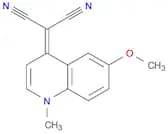 Propanedinitrile, 2-(6-methoxy-1-methyl-4(1H)-quinolinylidene)-