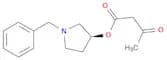 Butanoic acid, 3-oxo-, (3S)-1-(phenylmethyl)-3-pyrrolidinyl ester