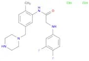 Acetamide, 2-[(3,4-difluorophenyl)amino]-N-[2-methyl-5-(1-piperazinylmethyl)phenyl]-, hydrochlorid…