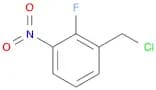 Benzene, 1-(chloromethyl)-2-fluoro-3-nitro-