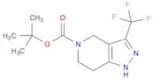 5H-Pyrazolo[4,3-c]pyridine-5-carboxylic acid, 1,4,6,7-tetrahydro-3-(trifluoromethyl)-, 1,1-dimethy…