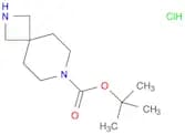2,7-Diazaspiro[3.5]nonane-7-carboxylic acid, 1,1-dimethylethyl ester, hydrochloride (1:1)