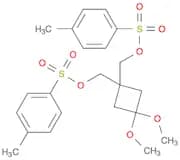 1,1-Cyclobutanedimethanol, 3,3-dimethoxy-, 1,1-bis(4-methylbenzenesulfonate)