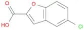 2-Benzofurancarboxylic acid, 5-chloro-