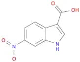 1H-Indole-3-carboxylic acid, 6-nitro-