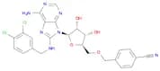 Adenosine, 5'-O-[(4-cyanophenyl)methyl]-8-[[(3,4-dichlorophenyl)methyl]amino]-