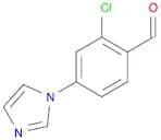 Benzaldehyde, 2-chloro-4-(1H-imidazol-1-yl)-