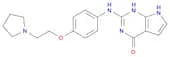 4H-Pyrrolo[2,3-d]pyriMidin-4-one, 3,7-dihydro-2-[[4-[2-(1-pyrrolidinyl)ethoxy]phenyl]aMino]-