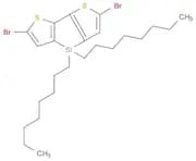 4H-Silolo[3,2-b:4,5-b']dithiophene, 2,6-dibromo-4,4-dioctyl-