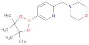 Morpholine, 4-[[5-(4,4,5,5-tetramethyl-1,3,2-dioxaborolan-2-yl)-2-pyridinyl]methyl]-