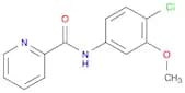2-Pyridinecarboxamide, N-(4-chloro-3-methoxyphenyl)-