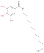 Benzoic acid, 3,4,5-trihydroxy-, dodecyl ester
