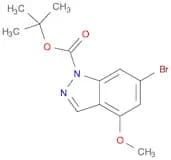 1H-Indazole-1-carboxylic acid, 6-broMo-4-Methoxy-, 1,1-diMethylethyl ester