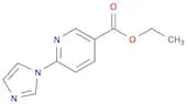 3-Pyridinecarboxylic acid, 6-(1H-imidazol-1-yl)-, ethyl ester