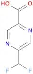 2-Pyrazinecarboxylic acid, 5-(difluoromethyl)-