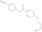 Benzoic acid, 4-(3-buten-1-yloxy)-, 4-cyanophenyl ester