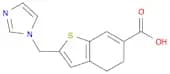 Benzo[b]thiophene-6-carboxylic acid, 4,5-dihydro-2-(1H-imidazol-1-ylmethyl)-