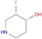 4-Piperidinol, 3-fluoro-, (3S,4R)-