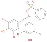 Phenol, 4,4'-(1,1-dioxido-3H-2,1-benzoxathiol-3-ylidene)bis[2,6-dibromo-