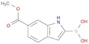 1H-Indole-6-carboxylic acid, 2-borono-, 6-methyl ester