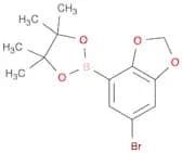 1,3-Benzodioxole, 6-bromo-4-(4,4,5,5-tetramethyl-1,3,2-dioxaborolan-2-yl)-