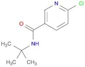 3-Pyridinecarboxamide, 6-chloro-N-(1,1-dimethylethyl)-