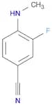 Benzonitrile, 3-fluoro-4-(methylamino)-