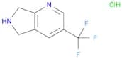5H-Pyrrolo[3,4-b]pyridine, 6,7-dihydro-3-(trifluoromethyl)-, hydrochloride (1:1)