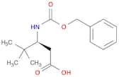 Pentanoic acid, 4,4-diMethyl-3-[[(phenylMethoxy)carbonyl]aMino]-, (3S)-