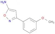 5-Isoxazolamine, 3-(3-methoxyphenyl)-