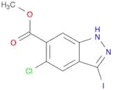1H-Indazole-6-carboxylic acid, 5-chloro-3-iodo-, methyl ester