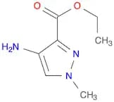 1H-Pyrazole-3-carboxylic acid, 4-amino-1-methyl-, ethyl ester