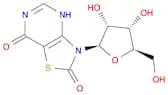 Thiazolo[4,5-d]pyrimidine-2,7(3H,4H)-dione, 3-β-D-ribofuranosyl- (9CI)
