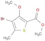 2-Thiophenecarboxylic acid, 4-bromo-3-methoxy-5-methyl-, methyl ester