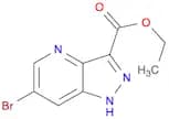 1H-Pyrazolo[4,3-b]pyridine-3-carboxylic acid, 6-bromo-, ethyl ester