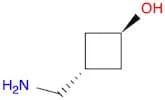 Cyclobutanol, 3-(aminomethyl)-, trans-