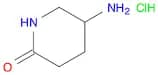 2-Piperidinone, 5-amino-, hydrochloride (1:1)