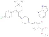 Benzoic acid, 4-[4-[[2-(4-chlorophenyl)-4,4-dimethyl-1-cyclohexen-1-yl]methyl]-1-piperazinyl]-2-(1…